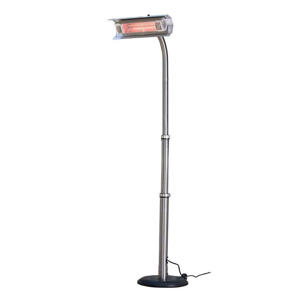 Fire Sense 1500-Watt Stainless Steel Infrared Electric Patio Heater 02117