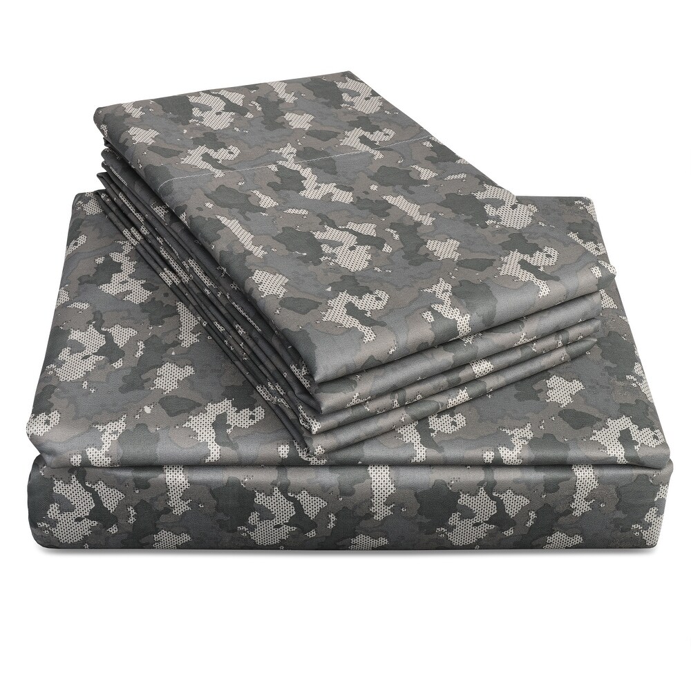 ECKO Unltd. Camo Microfiber Sheet Set