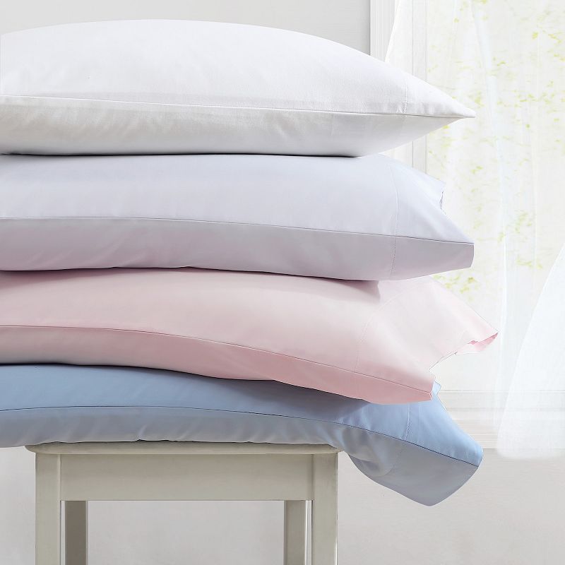 Laura Ashley Sateen Solid Sheet Set