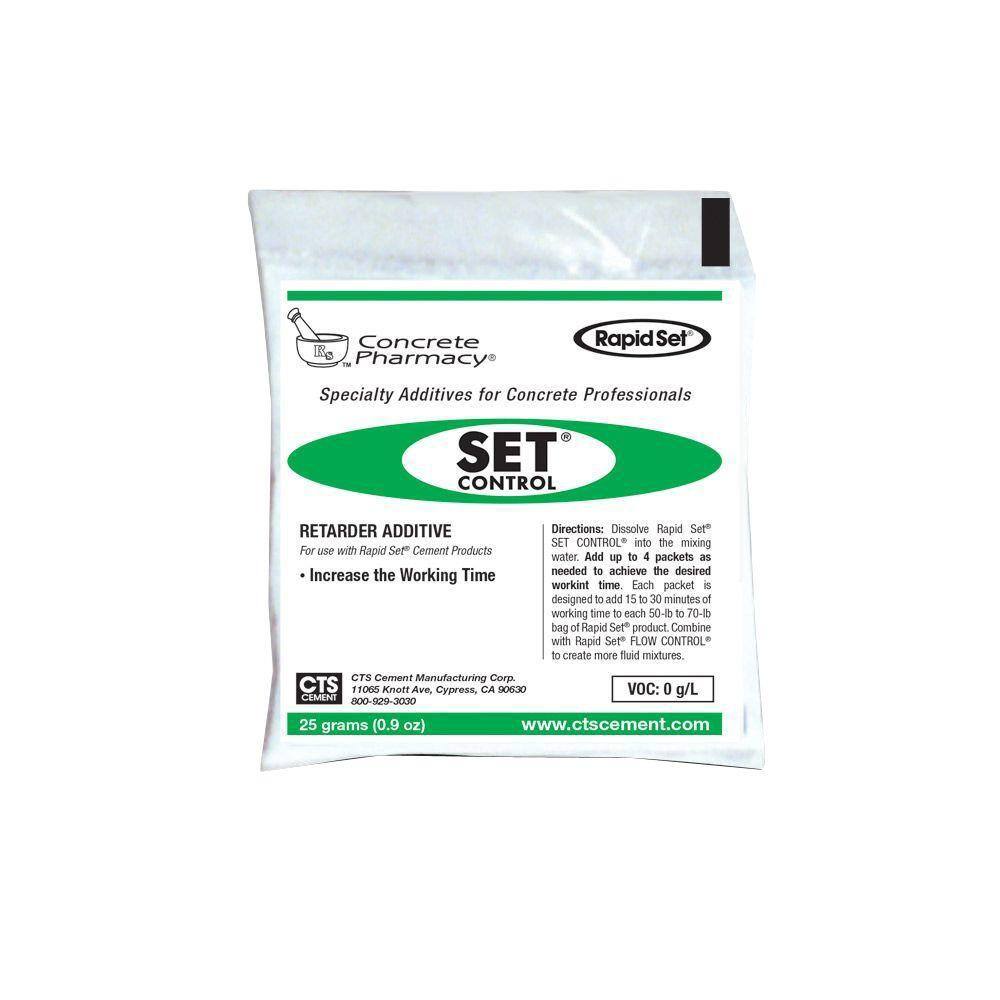 Rapid Set 0.88 oz. Concrete Pharmacy Set Control 80100000