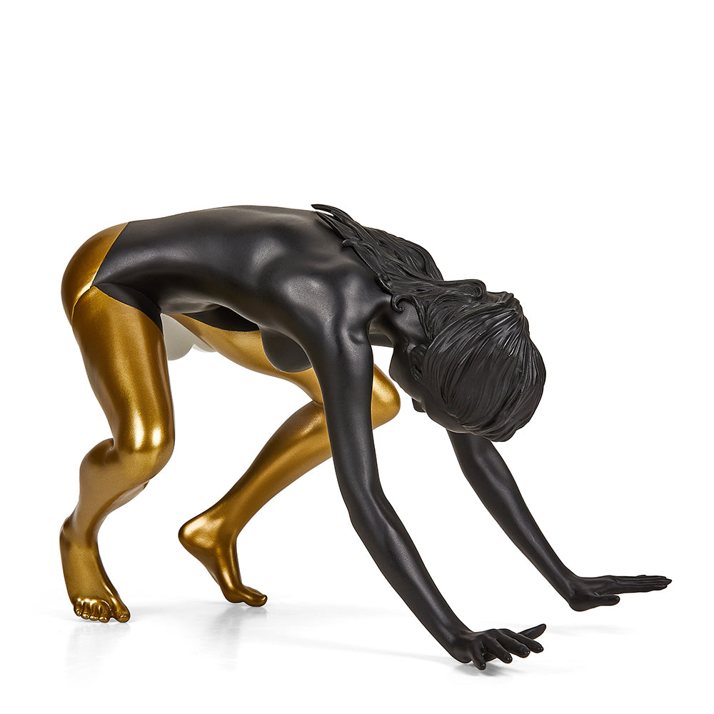 Autographed Ron English x Clutter “Lady Lips” 10” Art Figure – Kidrobot.com Exclusive Black and Gold Edition (Limited Edition of 50)