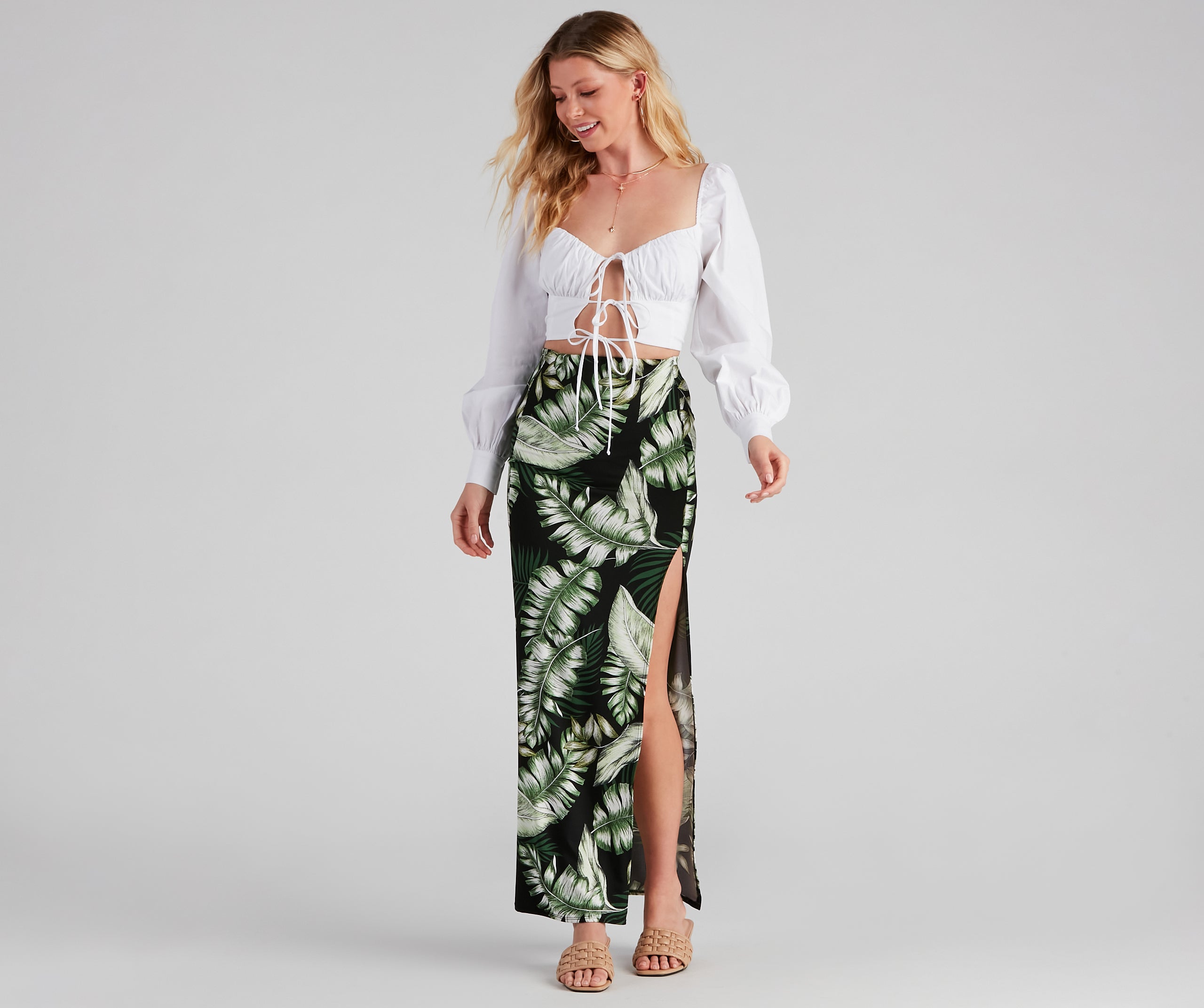 Dreaming Of Paradise Maxi Skirt