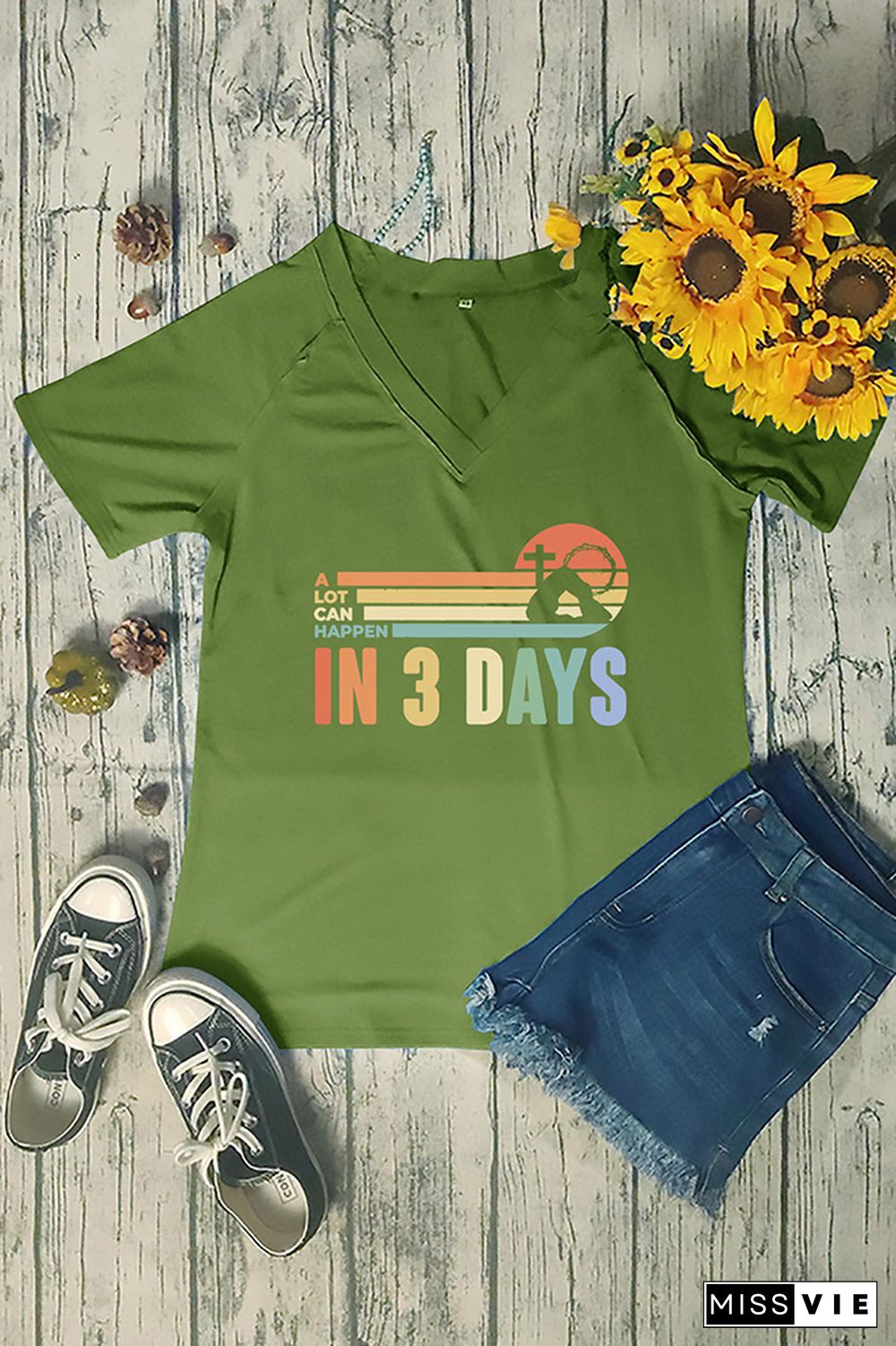 A Lot Can Happen in 3 Days Graphic Tee