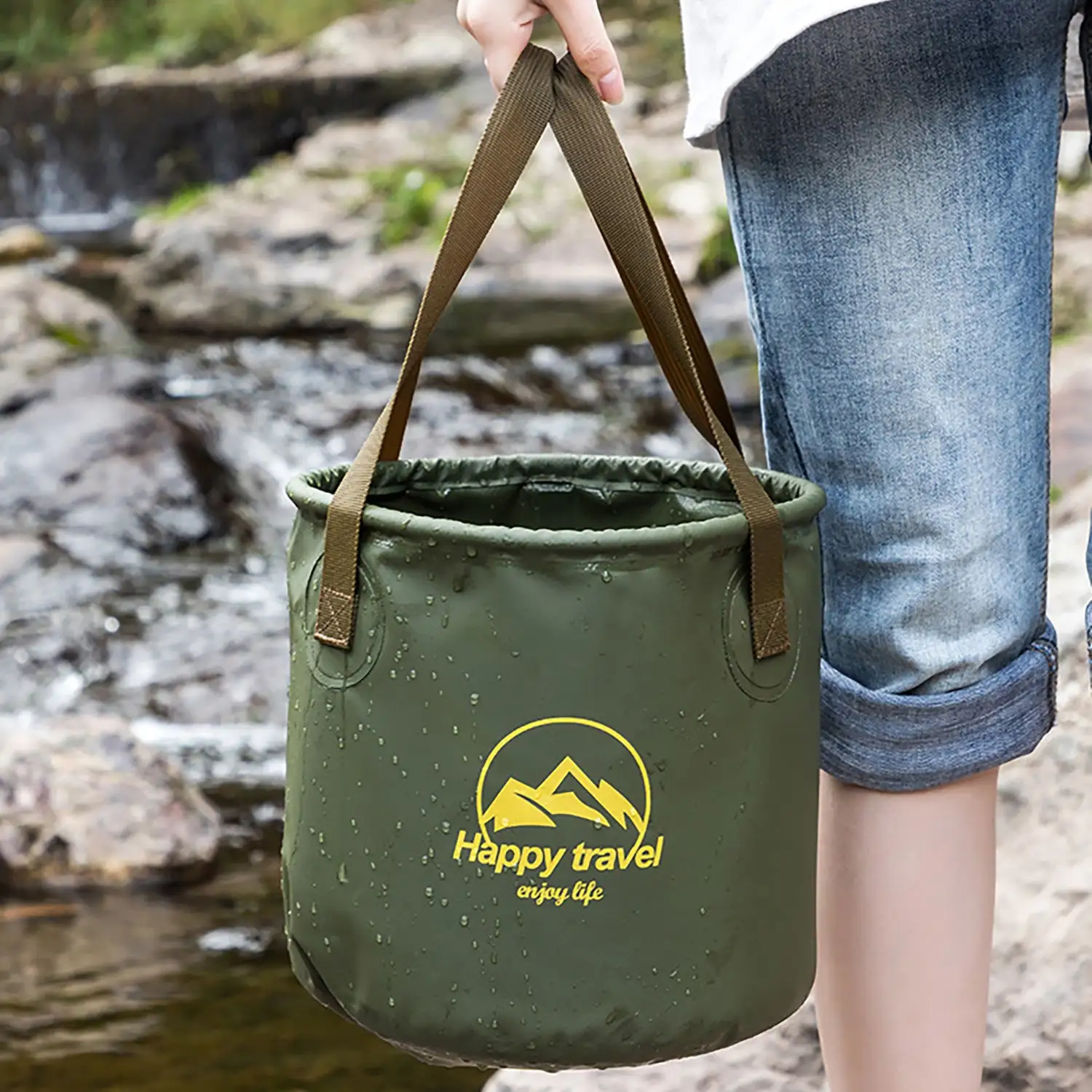 🔥Factory Clearance Sale With 50% Off🔥Travel Folding Bucket Campi