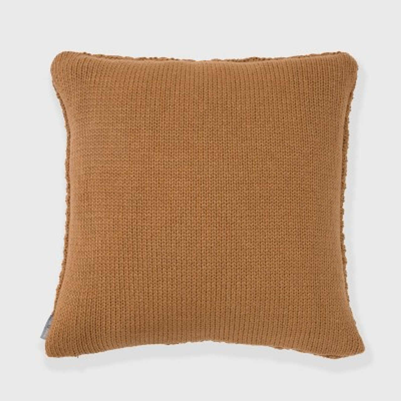 20x20 Oversize Chunky Sweater Knit Square Throw Pillow Ginger - Evergrace