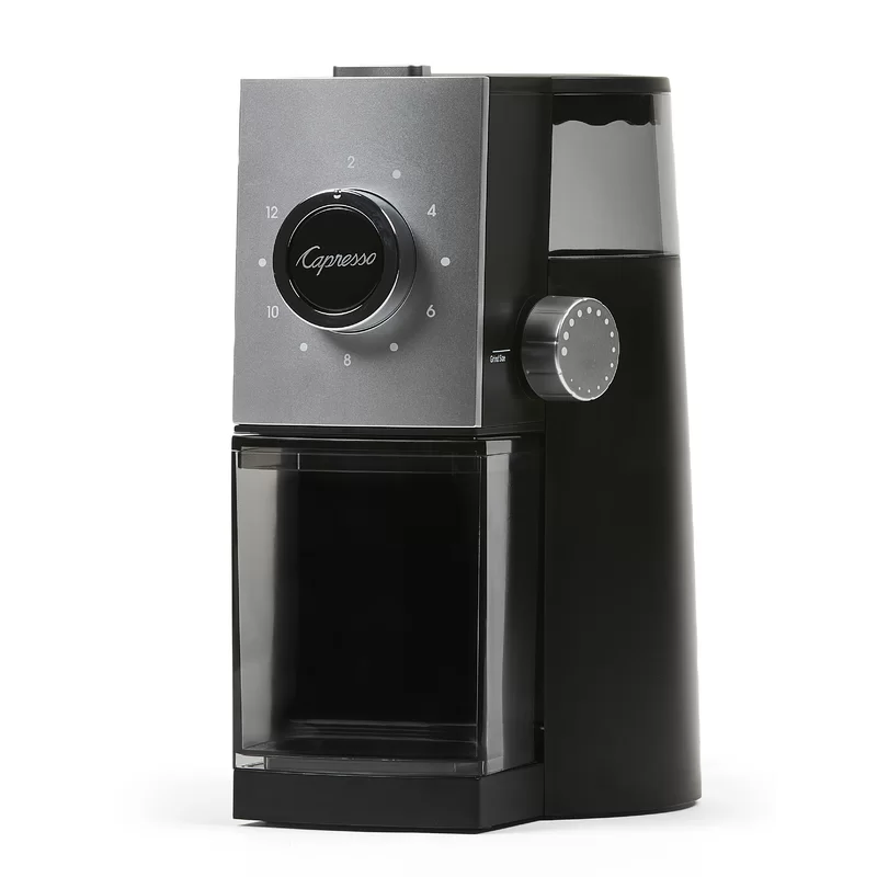 Capresso Grind Select Coffee Grinder， 10 ounce， Black