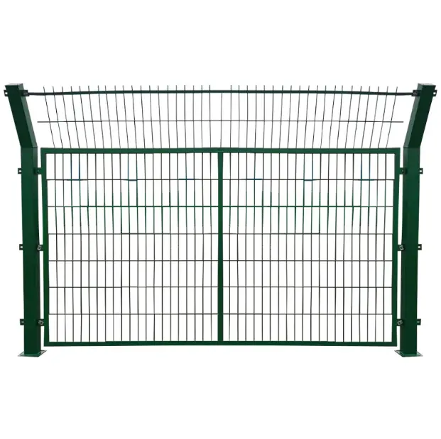 construction outdoor portable removable canada temporary galvanized metal fence panel with metal base foot