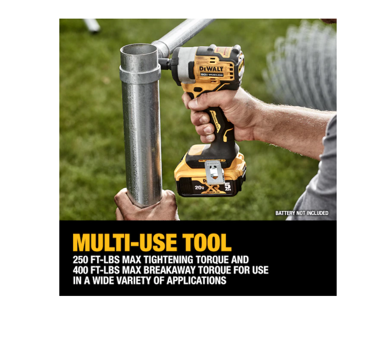 DEWALT DCF913B 20-volt Max Variable Speed Brushless 3/8-in square Drive Cordless Impact Wrench (Tool Only)