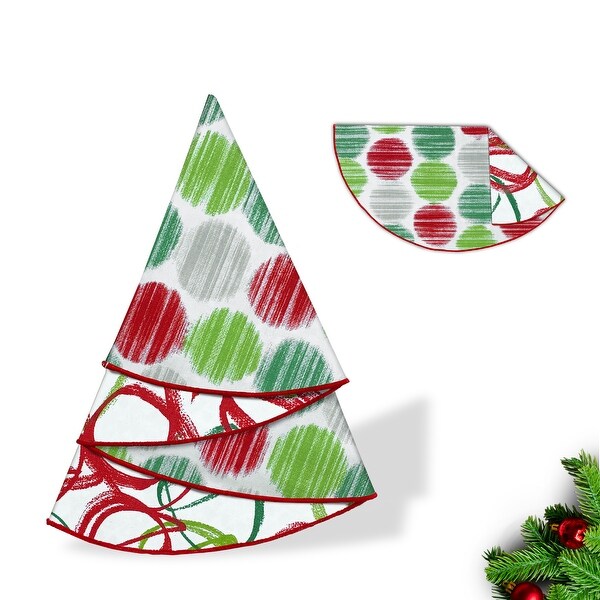 Joita Christmas Dining Set of 6，Cotton Table Napkins and Table Runner for Christmas Table Decor，BERNARD/RIBBONS