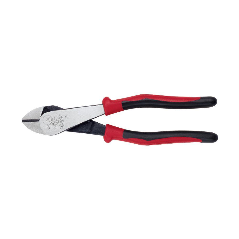 Klein Tools 8'' Journeyman High-Leverage Angled Head Diagonal-Cutting Pliers J2488 from Klein Tools