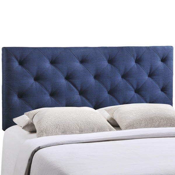 Theodore Queen Linen Tufted Headboard - - 8676957