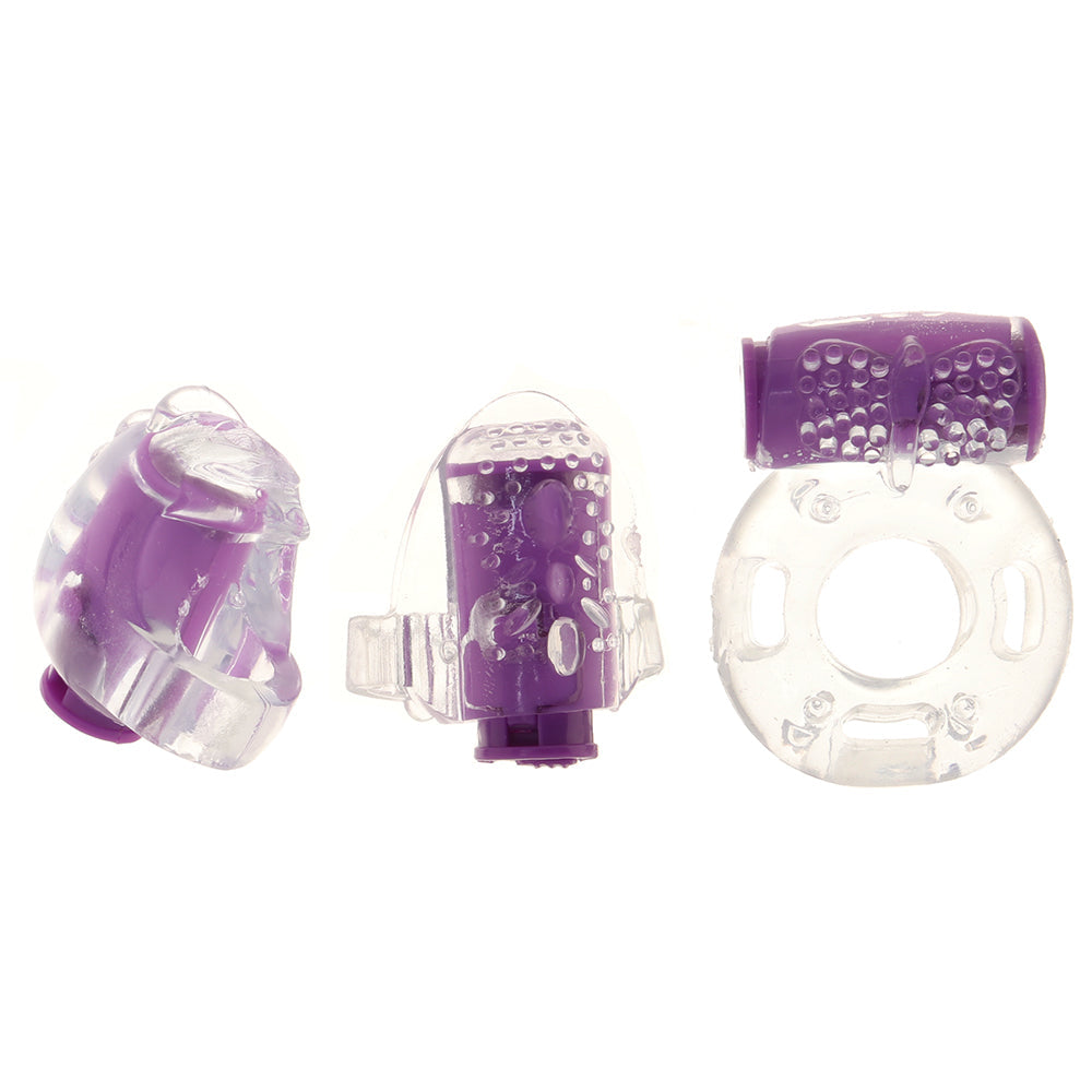 FantasyCherry Master Trio Vibrating Rings Set