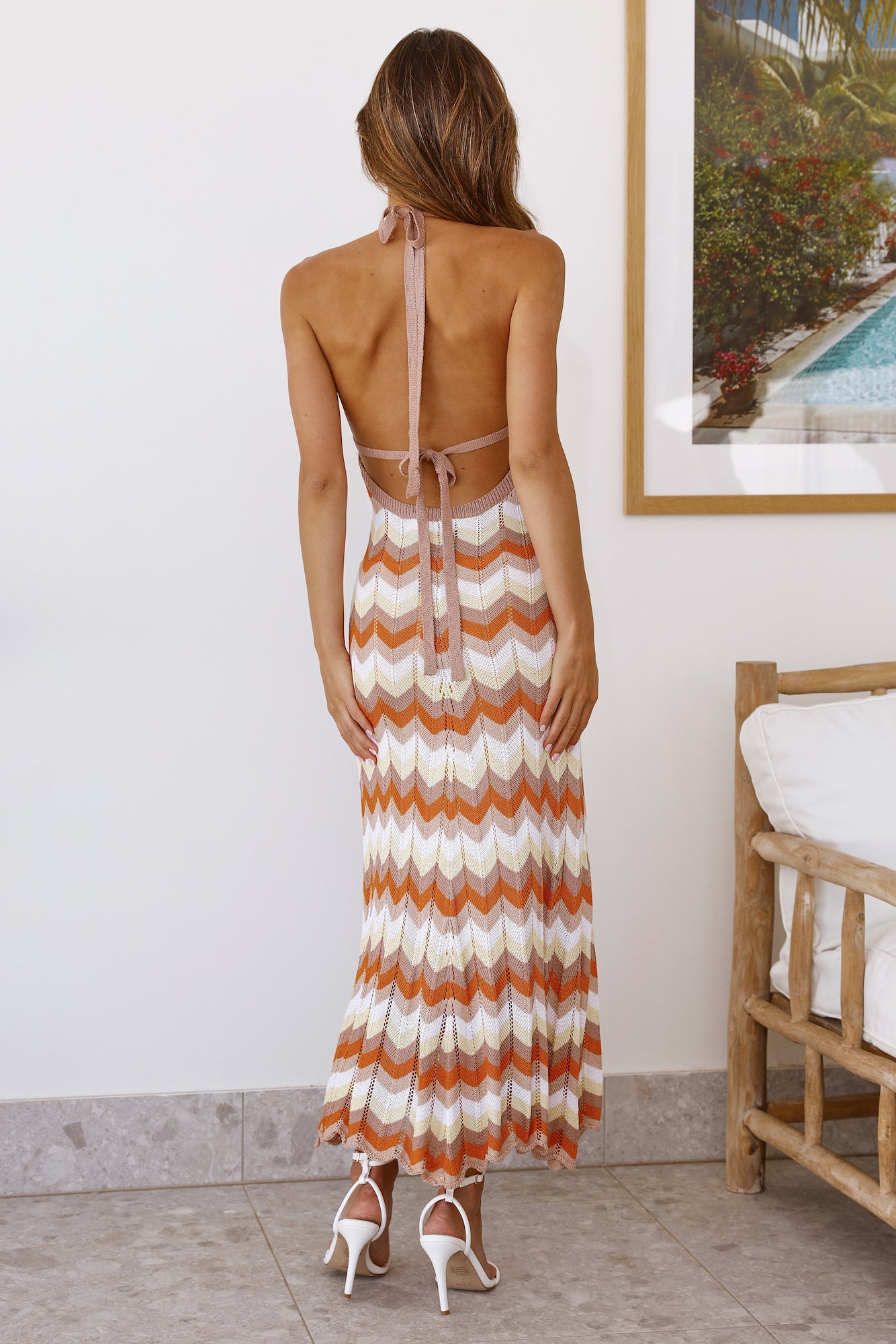 Stylin And Wildin Maxi Dress Orange