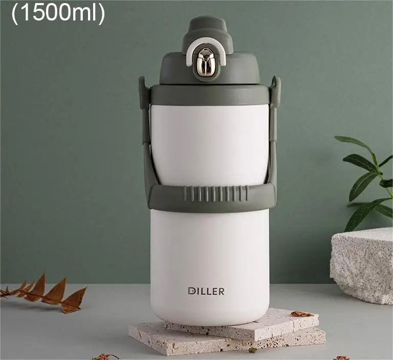 Wholesale Eco Friendly Sports Thermo Bottle Outdoor Stainless Steel Water Bottle With Handle