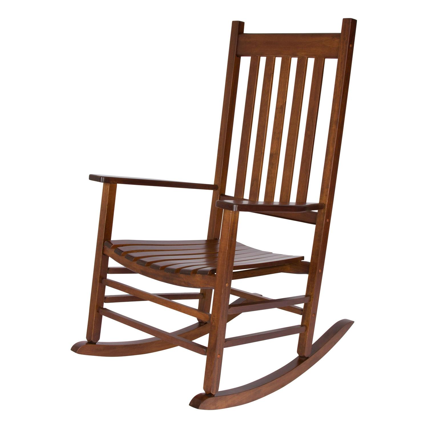 Shine Company Vermont Porch Rocker Oak  Crowdfused