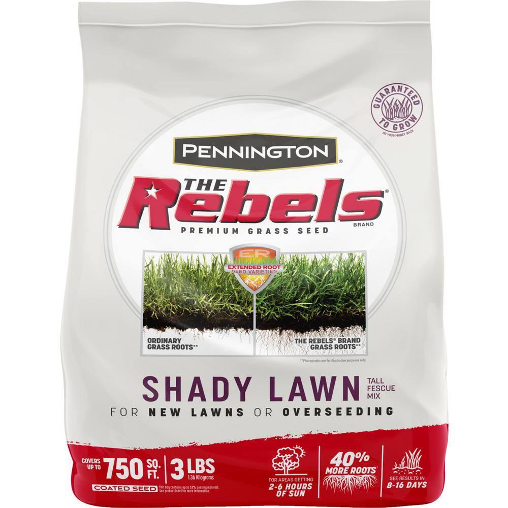 Pennington The Rebels 3 lbs. Shady Lawn Grass Seed Mix 100543725