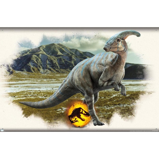 Trends International Jurassic World Dominion Parasaurolophus Focal Unframed Wall Poster Prints