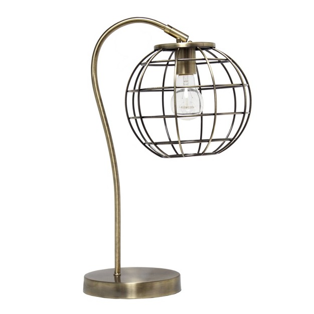 Metal Arched Cage Table Lamp Lalia Home