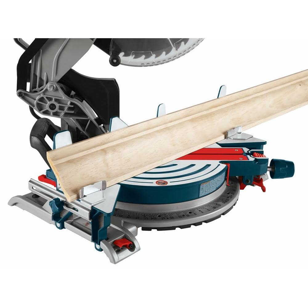 Bosch Miter Saw Crown Stop Accessory with Left and Right Stops for Cutting Crown Molding MS1233