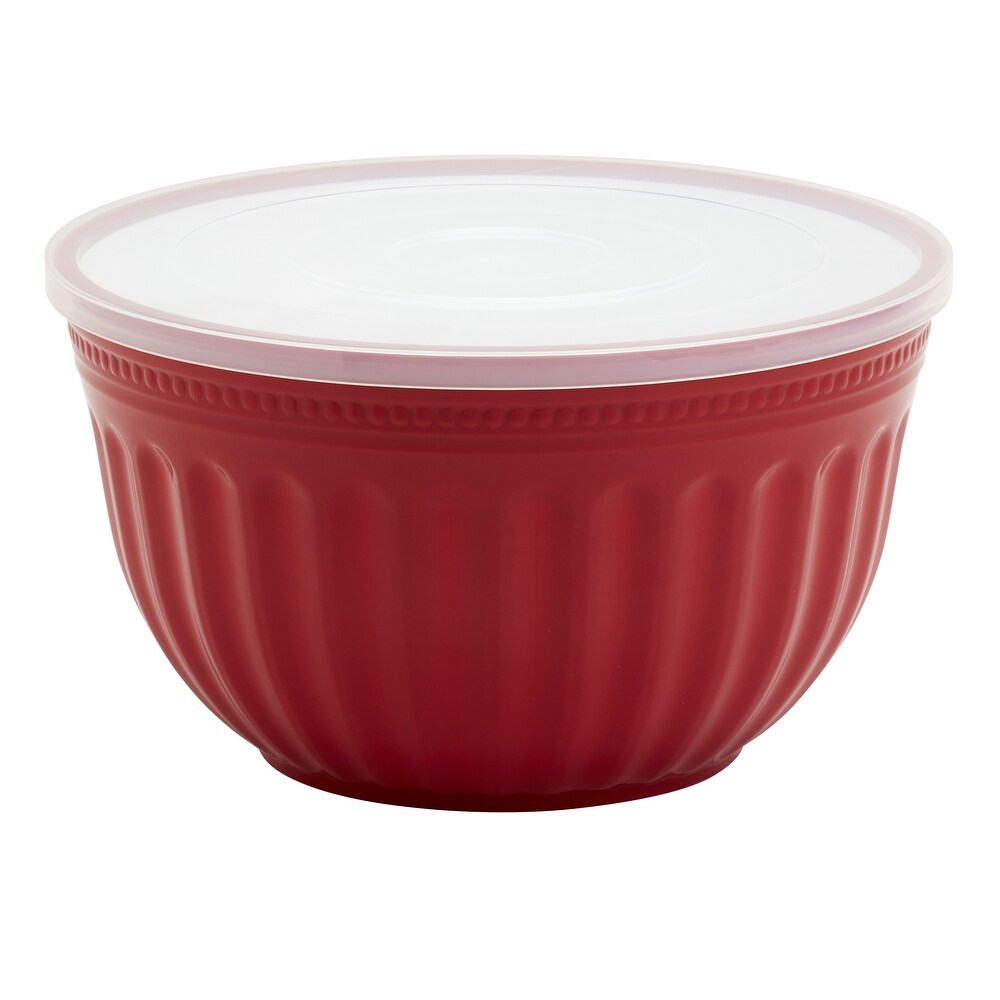 Denmark 17 Piece Bowl Set with Lids  Red