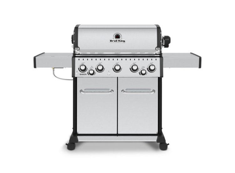 Broil King Baron S 590 Pro Infrared Stainless Steel Liquid Propane Gas Grill