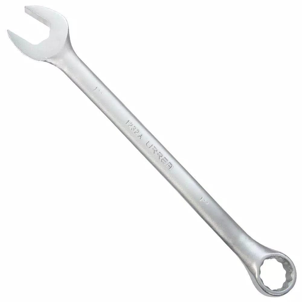 URREA 1-7/16 in. 12 Point Combination Chrome Wrench Satin Finish and#8211; XDC Depot