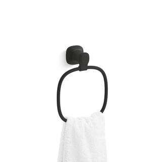 KOHLER Numista Towel Ring in Matte Black R30663-BL