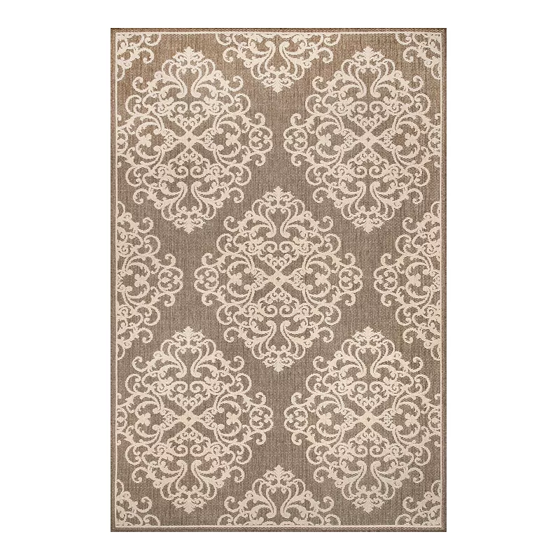 nuLOOM Jazmine Coronated Trellis Indoor/Outdoor Area Rug