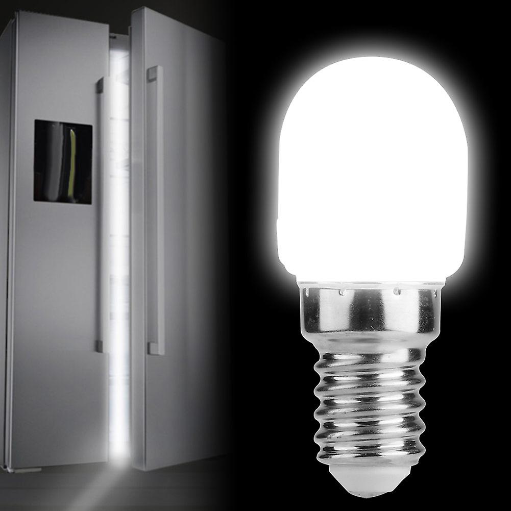 Mini LED Bulb Refrigerator Microwave Oven Sewing Machine Lamp Light E14 T22 2W 220V (White)