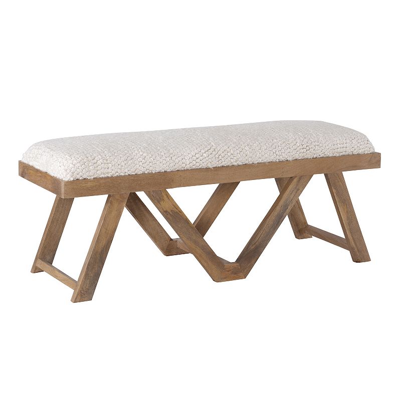 Linon Byan Upholstered Bench