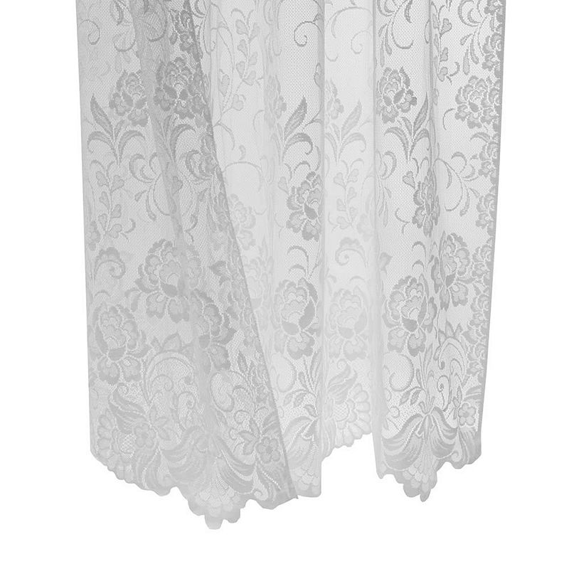 Rod Pocket Timeless And Naturalistic Floral Designs Curtain Panel