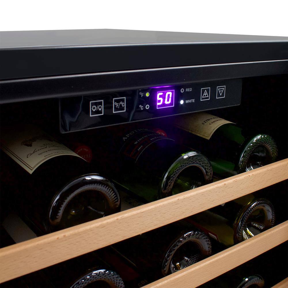 Avanti 24 in Width 51Bottle Wine Cooler Stainless Steel