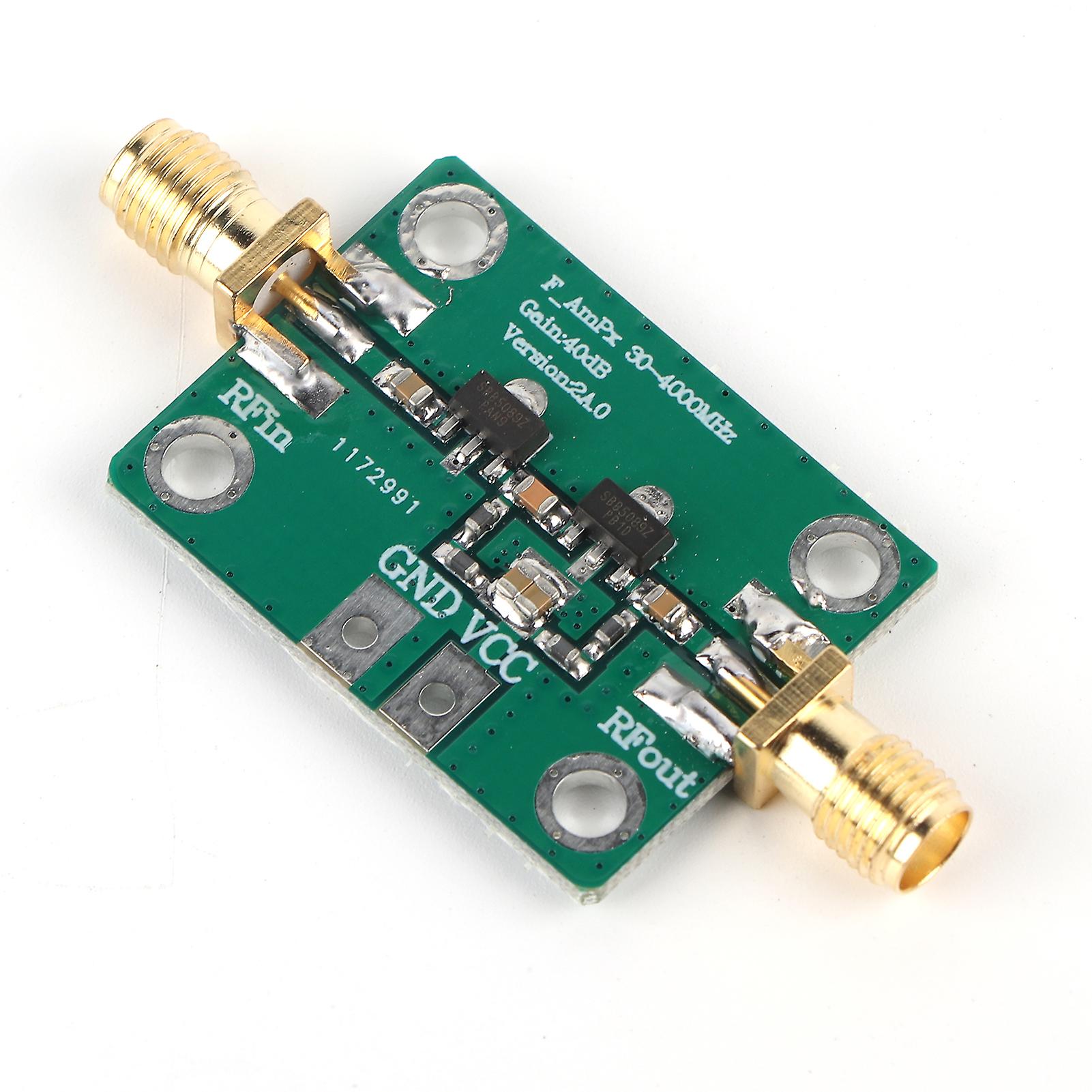 304000mhz 40db Gain Rf Broadband Amplifier Module For Fm Hf Vhf/uhf