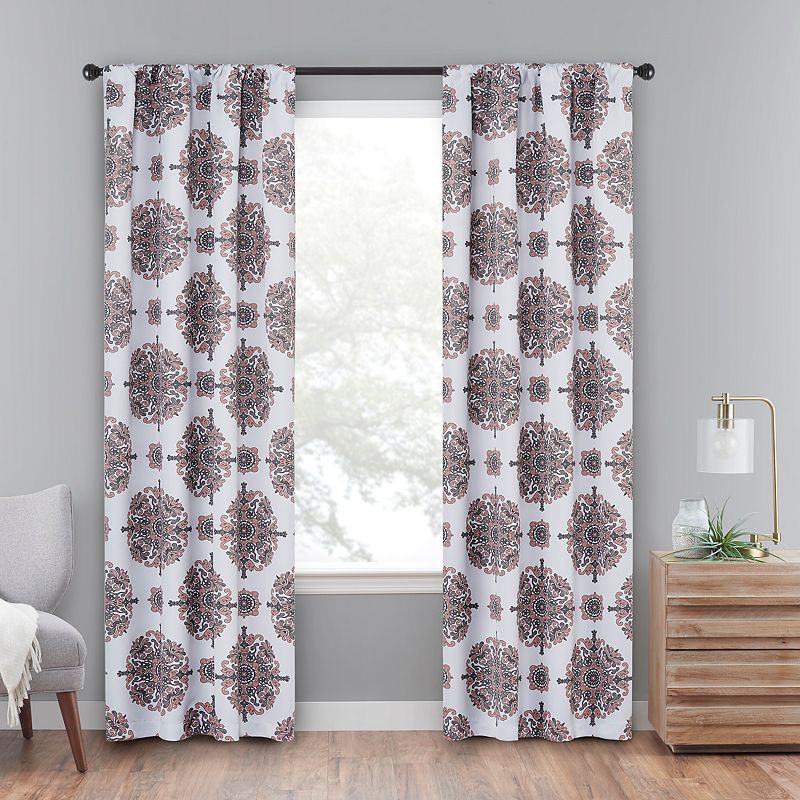 eclipse Olivia Room-Darkening 1-Panel Window Curtain