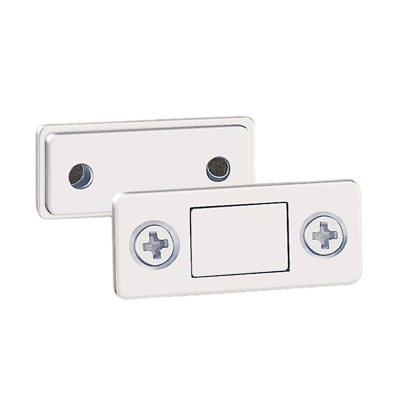 2pcs/set Thin Punch Free Anti Collision Door Stopper Invisible Strong Magnetic Suction Closet