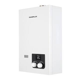 CAMPLUX ENJOY OUTDOOR LIFE Camplux 10 l 2.64 GPM Residential High Capacity Color Screen Natural Gas Tankless Water Heater CM264-NGN