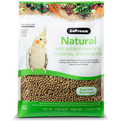 ZuPreem Maintenance Natural Bird Food for Medium Birds