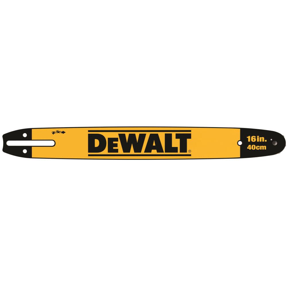 DW 16 in. Chainsaw Replacement Bar DWZCSB16 from DW