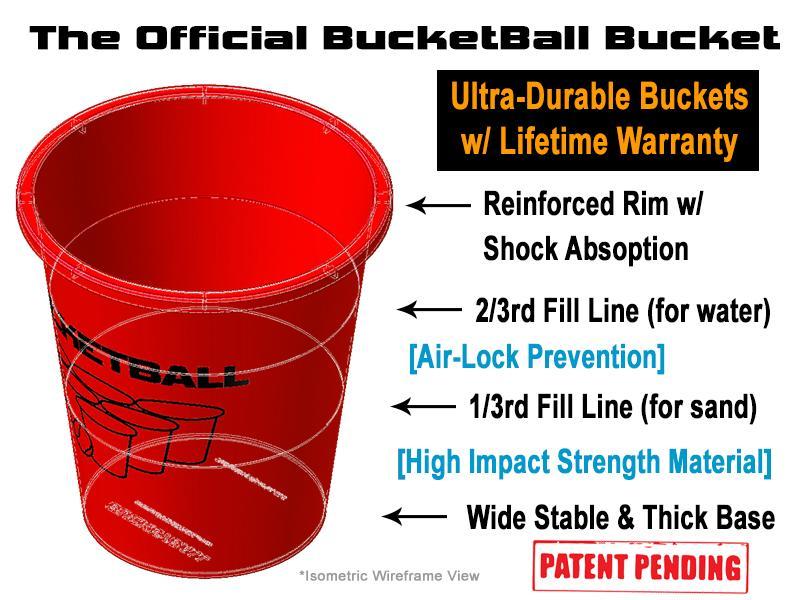 BucketBall™ - Giant Beer Pong™ Edition - Combo Pack