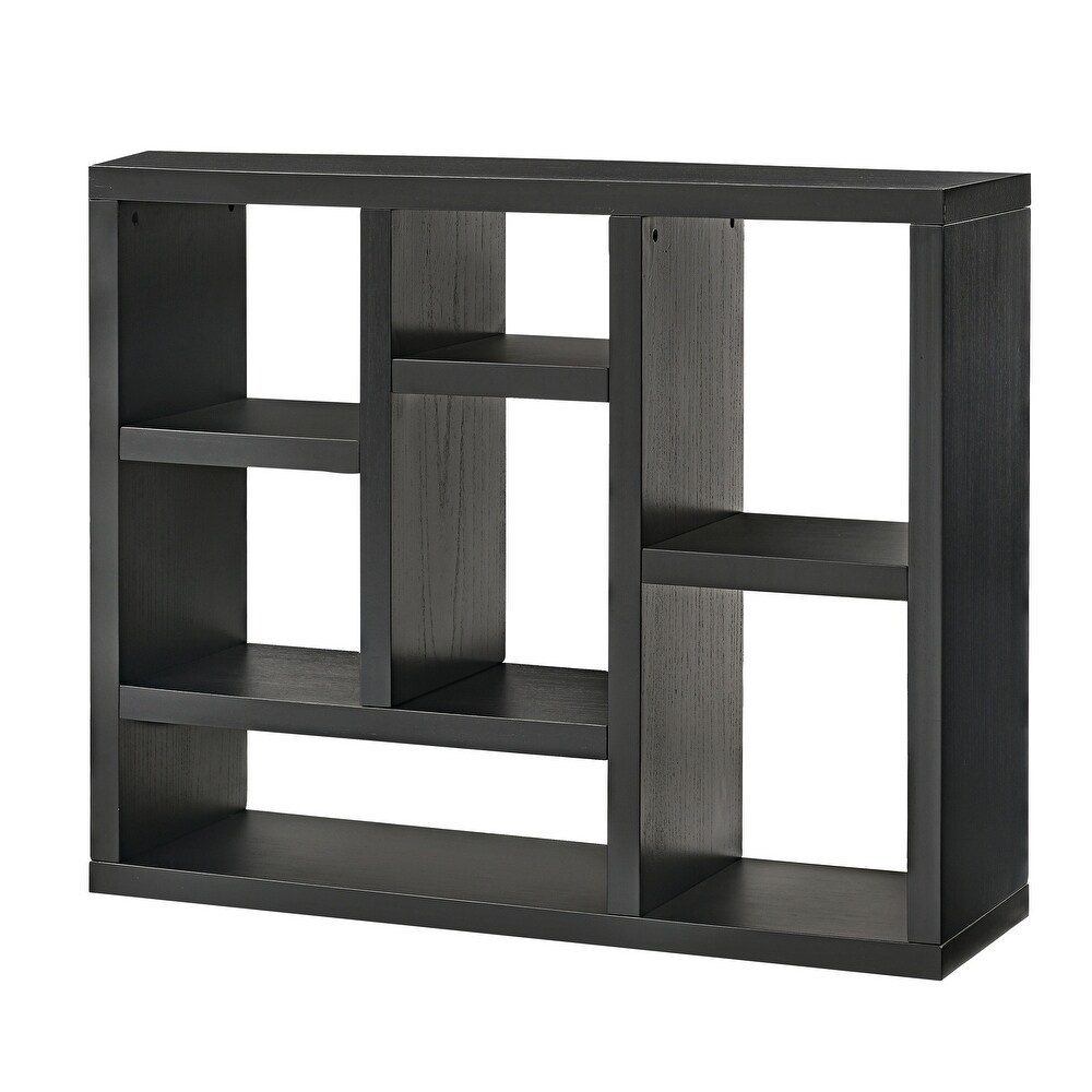 Freestanding Display Storage Cabinet with 7 Cube Storage Spaces