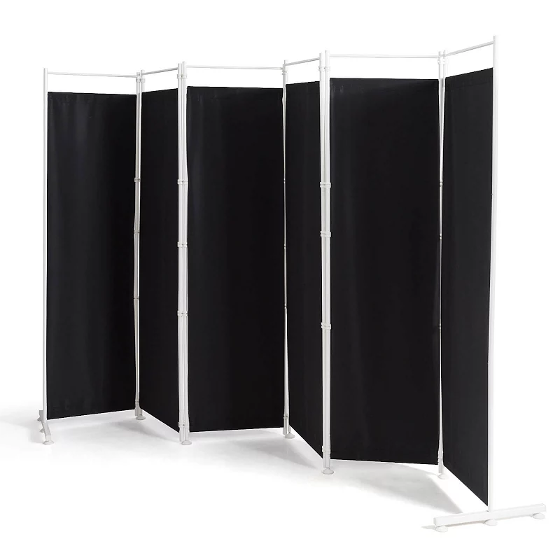 6-Panel Room Divider Folding Privacy Screen