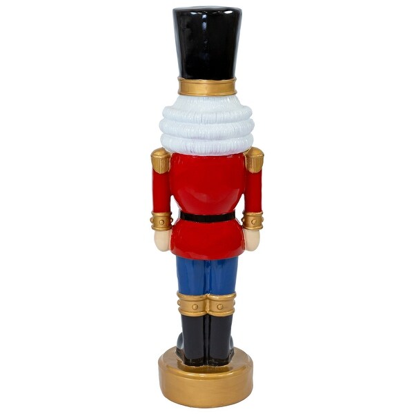 Sunnydaze Tommy the Toy Soldier Christmas Nutcracker Statue