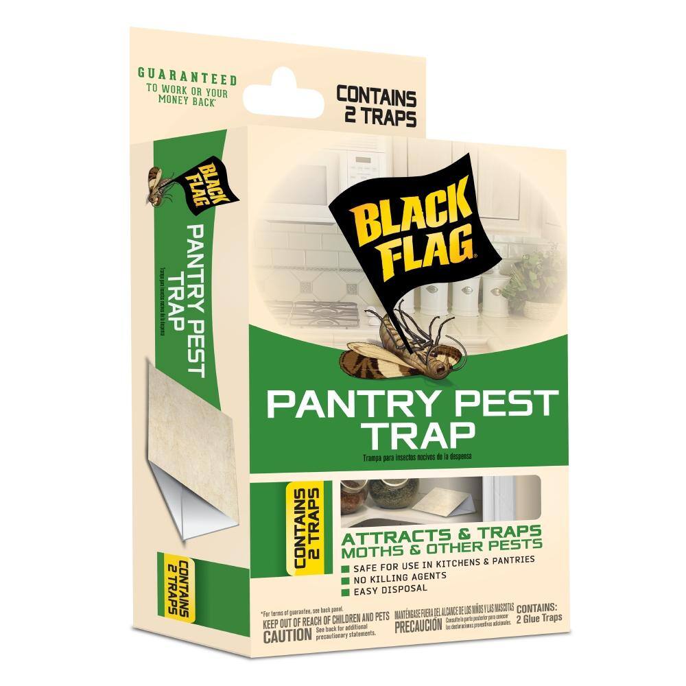 Black Flag Pantry Pest Moth Glue Traps (2-Count) HG-11038-1