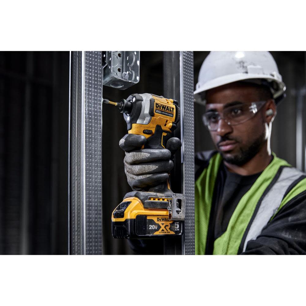 DEWALT ATOMIC 20V MAX Impact Driver Kit 1/4 3 Speed Brushless Cordless ;