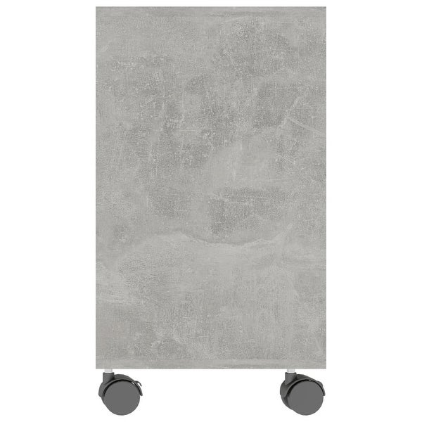 vidaXL Side Table Concrete Gray 27.6