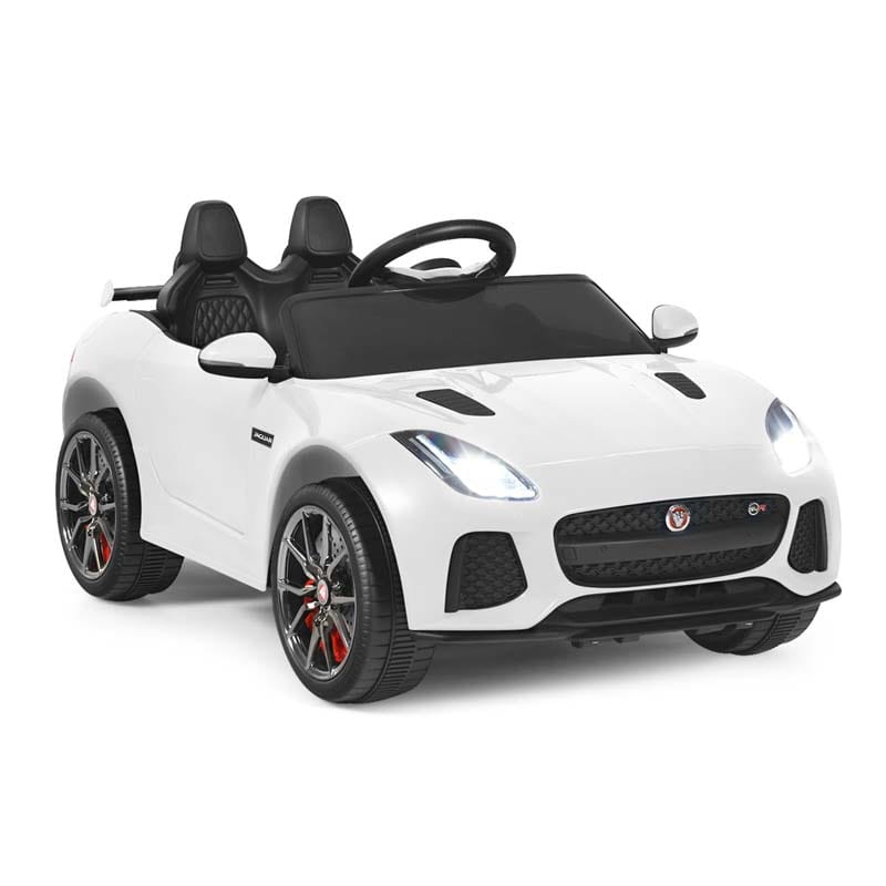 12V Jaguar F-Type SVR Licensed Kids Ride On Car, Battery Powered Riding Toy Car with Remote Control