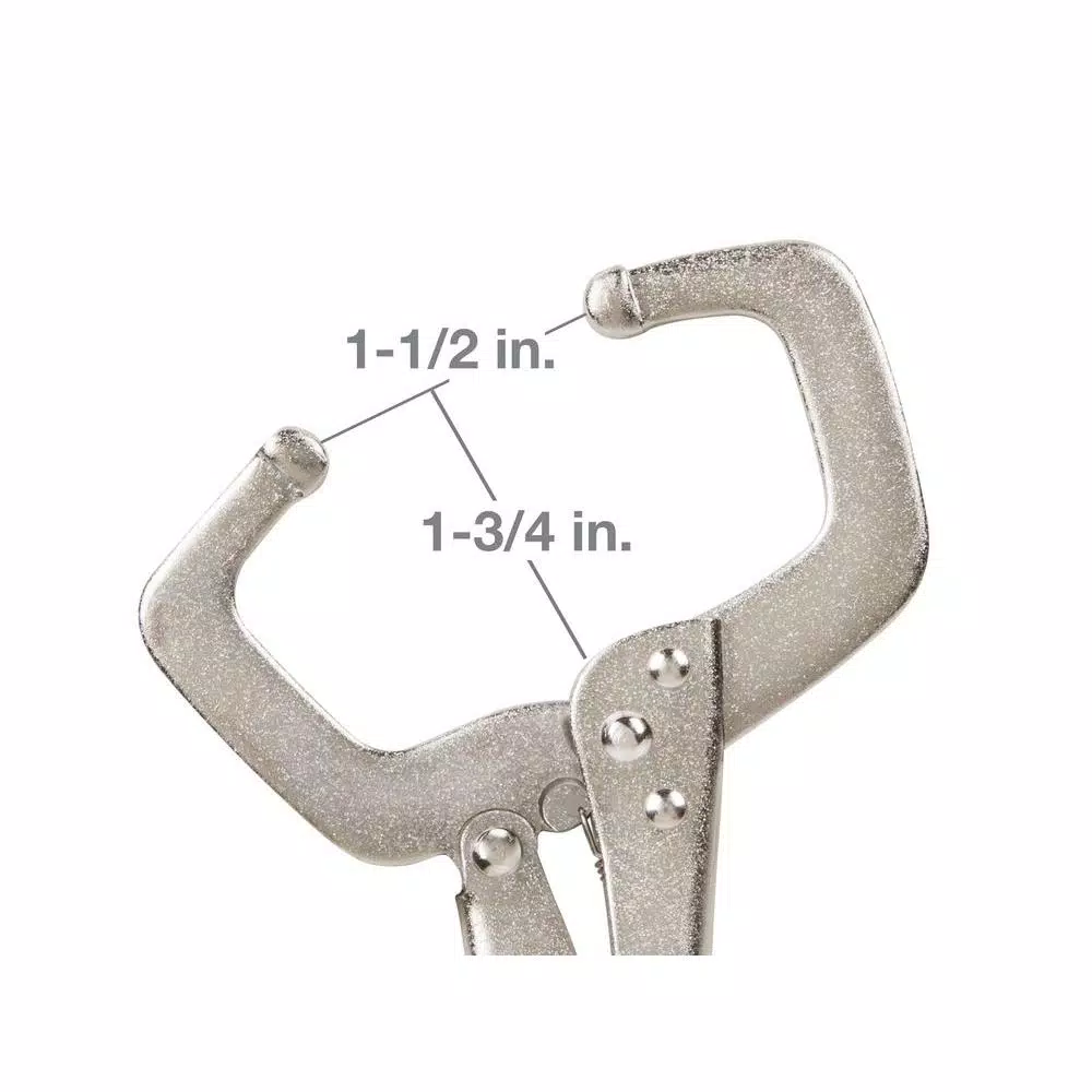 TEKTON 1-1/2 in. Locking C-Clamp and#8211; XDC Depot