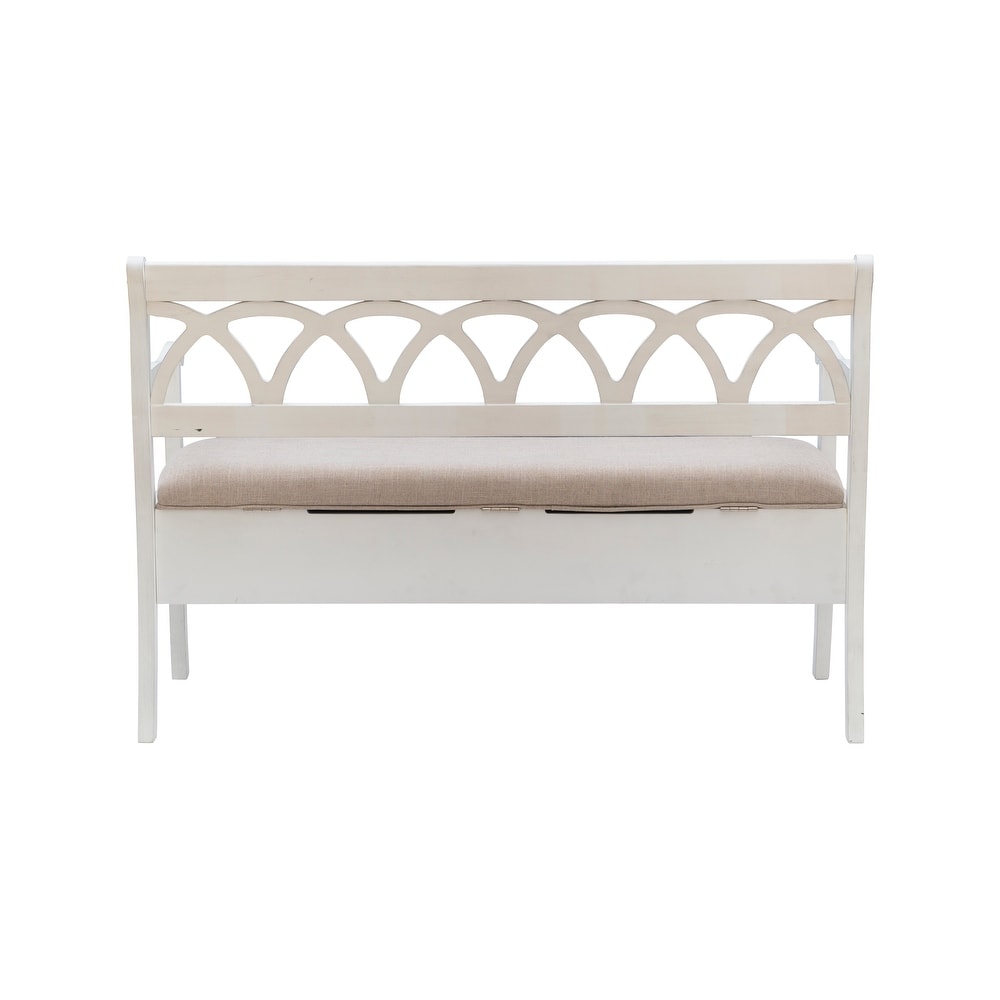 Elliana Flip Top Entryway Storage Bench