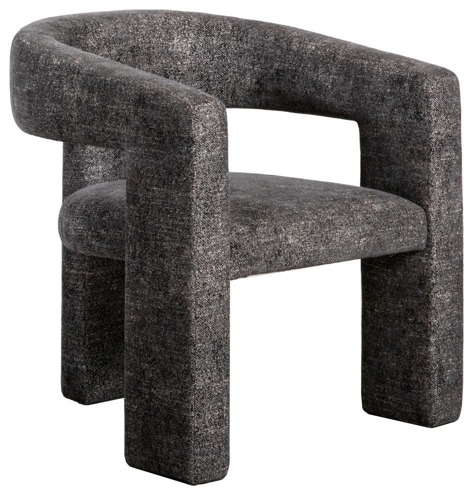 Elo Chair Black   Transitional   Armchairs And Accent Chairs   by Moe  x27s Home Collection  Houzz