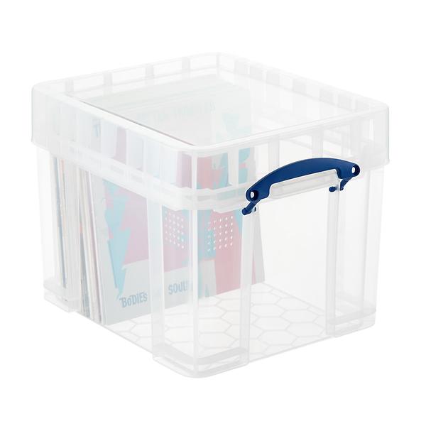 Really Useful Boxes Large Stackable Vinyl Record Storage Box